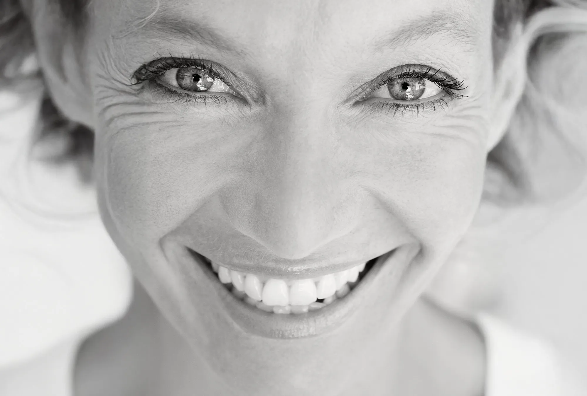 Portrait lachende Frau